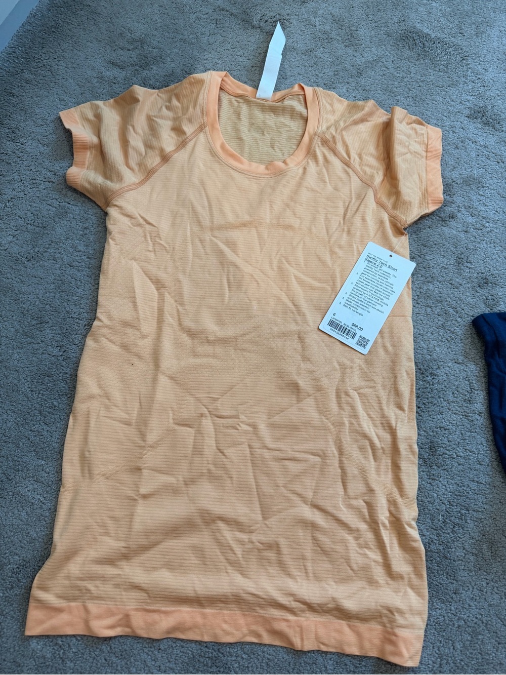 lululemon athletica Short Sleeve Tee in Peach